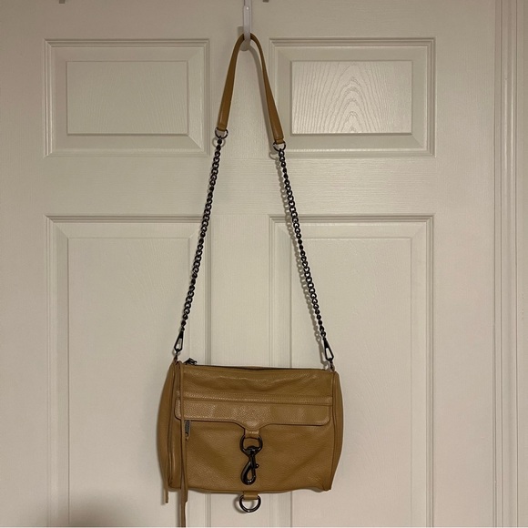 Rebecca Minkoff Brown Leather Crossbody Bag - Picture 3 of 7